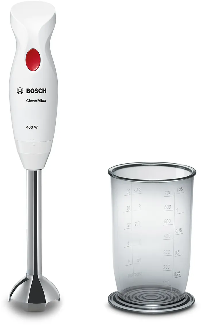 BOSCH PIED MIXEUR INOX 450W BLANC_roug msm24100