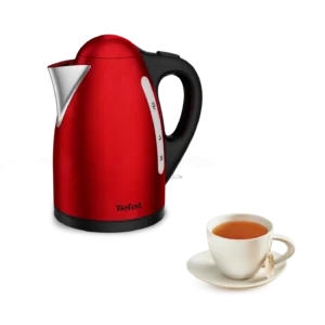 TEFAL Bouilloire 1,7l rouge inox Ref: K1110511