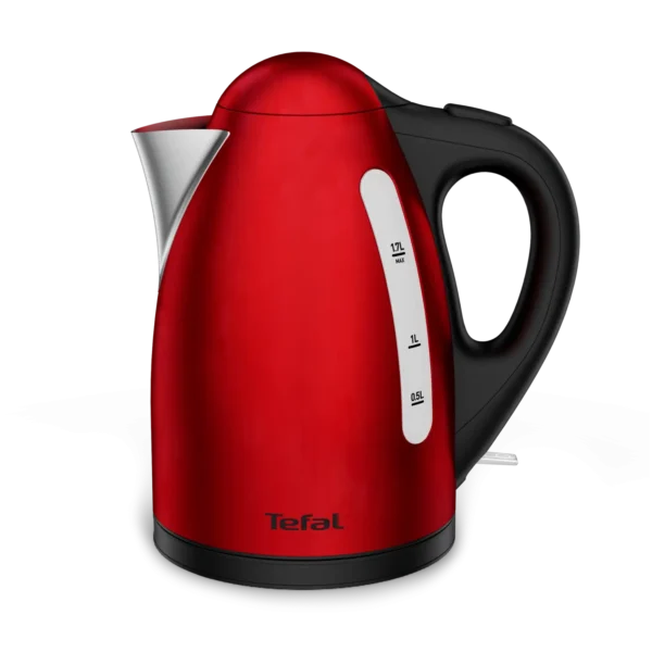 TEFAL Bouilloire 1,7l rouge inox Ref: K1110511