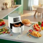 Fonctions de cuisson 13-en-1 L'Airfryer Philips ouvre tout un monde de possibilités : frire, cuire, griller, rôtir, déshydrater, toaster, décongeler, réchauffer et bien plus encore.