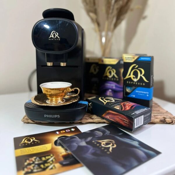 L'OR Machine à café à capsules OR Champoing   | L'Or Barista + 50 Capsules gratuit LM9012/60